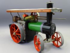 MAMOD TE1A LIVE STEAM TRACTION ENGINE, 27cms L
