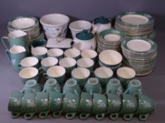 DENBY GREENWHEAT ITEMS and a large quantity of Hotel ware china ETC