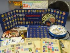 STAMPS - first day covers, mixed ephemera and collectables including ABBA picture disc ETC