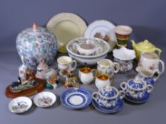 PORTMEIRION BOWL, Royal Doulton character jug and an assortment of other china