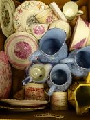 WILEMAN TEAWARE, early commemorative items and other mixed china