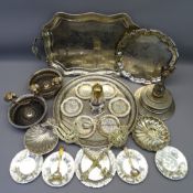 EPNS TRAYS, COASTERS ETC