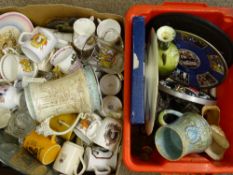 VINTAGE CHINA & POTTERY, an assortment (2 boxes)