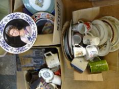 COMMEMORATIVE CHINA - large quantity of display plates, mugs, ephemera relating to Leeds Civic