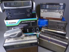 STEEPLETONE BOXED MULTI-BAND RADIO and a Steepletone Marine Airband radio, model SAB9 and a quantity