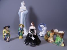 NAO FIGURINE, HORNSEA ITEMS and an assortment of other china (3 boxes)