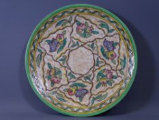 CHARLOTTE RHEAD CHARGER, 32cms diameter, signed