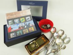 ASSORTED COLLECTIBLES, including 1969 Carnarvon Investiture commemorative brass bottle opener (