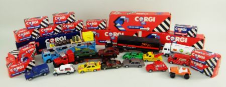 ASSORTED MODERN BOXED CORGI DIECAST VEHICLES, including Seddon Atkinson Tanker, Volvo Car