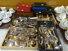 ASSORTED EP TABLE FLATWARE & CUTLERY