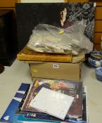 ASSORTED 19TH CENTURY LETTERS WITH SIGNATURES & SHERLOCK HOLMES TV SERIES MEMORABILIA (Benedict