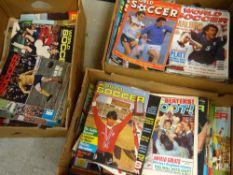 LARGE COLLECTION OF 'WORLD SOCCER' MAGAZINES, dates from Jan 1966- June 2005, many consecutive