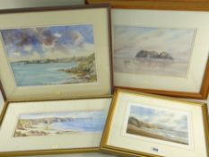 VARIOUS PEMBROKESHIRE ARTISTS watercolours - Tenby scenes, each signed, various sizes Condition