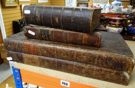 FOUR VOLUMES including Life of Christ, 1857 Bible and volumes 1&2 of Night's Bible (4)