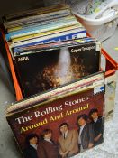 ASSORTED VINTAGE LPs including Rolling Stones, The Beatles, Emile Ford ETC