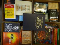 MODERN & VINTAGE BOOKS, a quantity in four boxes