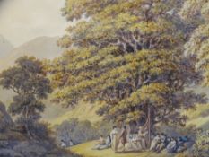 ATTRIBUTED TO WILLIAM MARSHALL CRAIG - titled verso 'Scene in Wales near Snowdon', unsigned