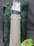 GAZEBO & TWO CAMPING CHAIRS