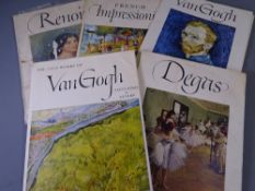BEAVERBROOK ART BOOKS with tipped in colour plate prints after the original by Degas, Renoir, Van