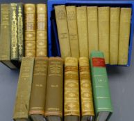 LEATHERBOUND & OTHER VINTAGE BOOKS relating to The Verney Family and others to include Memoirs