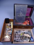 MIXED COLLECTABLES GROUP to include a Parry's New Travelling Map of North and South Wales with