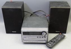 PANASONIC SA-PN04 CD & RADIO WITH SPEAKERS & REMOTE CONTROL E/T