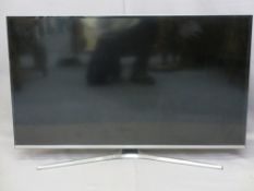 SAMSUNG 40IN SLIM FLATSCREEN TV WITH REMOTE CONTROL E/T