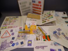 BRITISH & WORLD STAMPS with a small selection of overseas first day covers, a limited collection