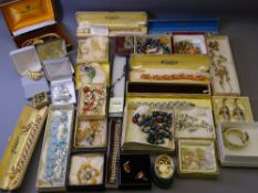 DRESS NECKLACES & BRACELETS, a large parcel ETC