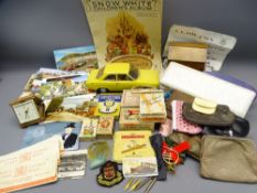 MIXED GROUP OF COLLECTABLES including an Apprentice piece bureau, Minichamps 1 18/th scale Ford