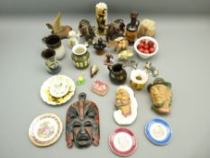 BOSSONS WALL HEADS, Limoges cabinet ware and other collectable items