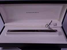 BLACK PEARL DUNHILL GEMLINE BALLPOINT PEN - Early 2000s, In original presentation box with warranty,