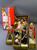 PELHAM PUPPETS, a quantity, boxed examples include Cinderella, Witch, Fritzi and Horse, a further