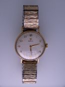 ROLEX PRECISION CIRCULAR DIAL GENT'S WRISTWATCH NO. 95783, the case by D S & S and numbered 08697,