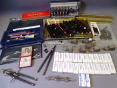 TECHNICAL DRAWING, Draughtsman's drawing pens and associated goods and instruments by Rotring and