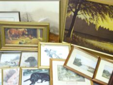 PAINTINGS & PRINTS, an assortment of various subjects