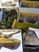 TAMIYA KIT MODEL TANKS & OTHERS to include three unchecked but appear unopened kits for a Flakpanzer