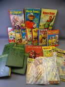CHILDREN'S ANNUALS, BOOKS & MAGAZINES, a quantity, titles include The Adventure Annual, Kit Carson