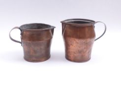 Two milk pots