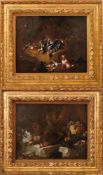 Pair of hunting Still Lifes