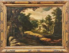 Valckenborch, Frederik van - Umkreis desWaldlandschaft mit Einsiedelei(Antwerpen 1570-1623 Nürnberg)