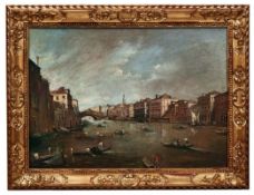 Guardi, Francesco (Attrib.) oder NachfolgerAnsicht von Venedig mit Blick auf den Canal Grande und