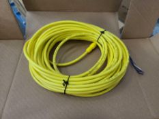 Lot of 4 Allen-Bradley Bulletin 889D QD Cordset 4 Pin DC Micro 15 Meters