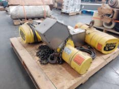 Lot of 3 Yale Lift Tech BEHC0108 Chain Hoists
