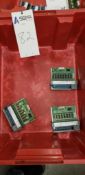Lot of 3 Allen-Bradley 1746-OB16 I/O Modules