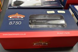 A Bachmann 00 gauge BR Weathered Class 8750 0-6-0 Pannier Tank Engine 4680, cat no 32-203A in