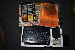 A Sinclair ZX Spectrum Personal Computer 48K Ram in original box with inner packaging and