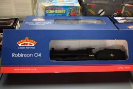 A Bachmann 00 gauge BR Robinson 04 2-8-0 Loco & Tender 63601, cat no 31-001 in original part box,
