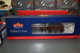 A Bachmann 00 gauge 4-6-0 LMS Patriot Class Loco & Tender, Duke of Sutherland cat no 31-212 in