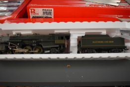 A Rivarossi HO scale Baltimore & Ohio 4-6-2 Loco & Tender, President Fillmore 5311, cat no 5403,